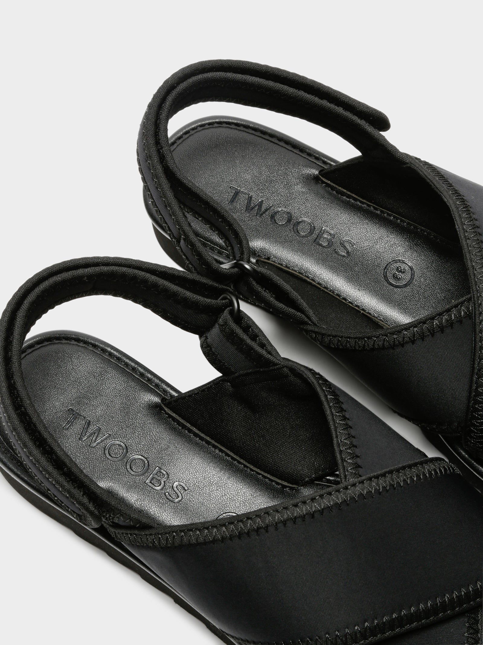 Twoobs Sandals Peach Flat Sandals The OG