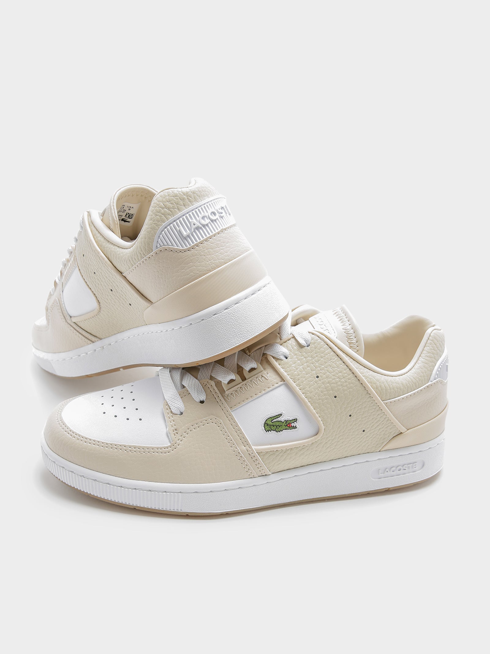 Womens Court Cage 2 123 Sneakers White Gum - Glue