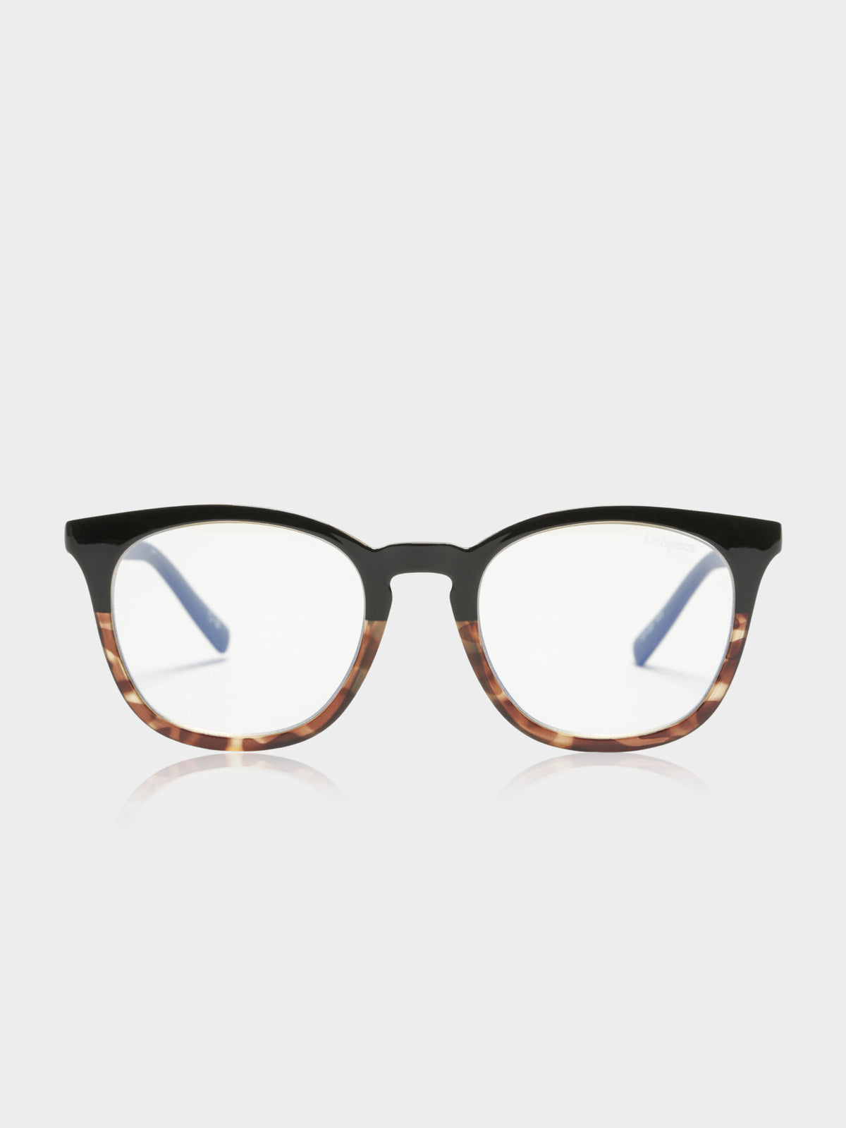 Fine Specimen Blue Light Glasses in Black &amp; Brown