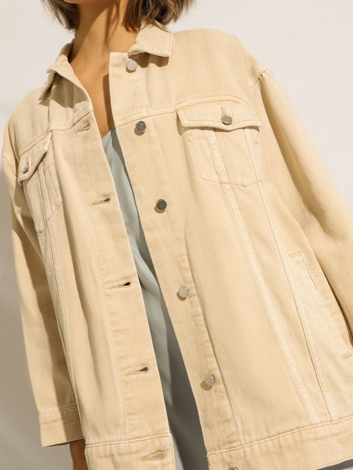Nude Lucy Binx Denim Jacket | Deep Sand