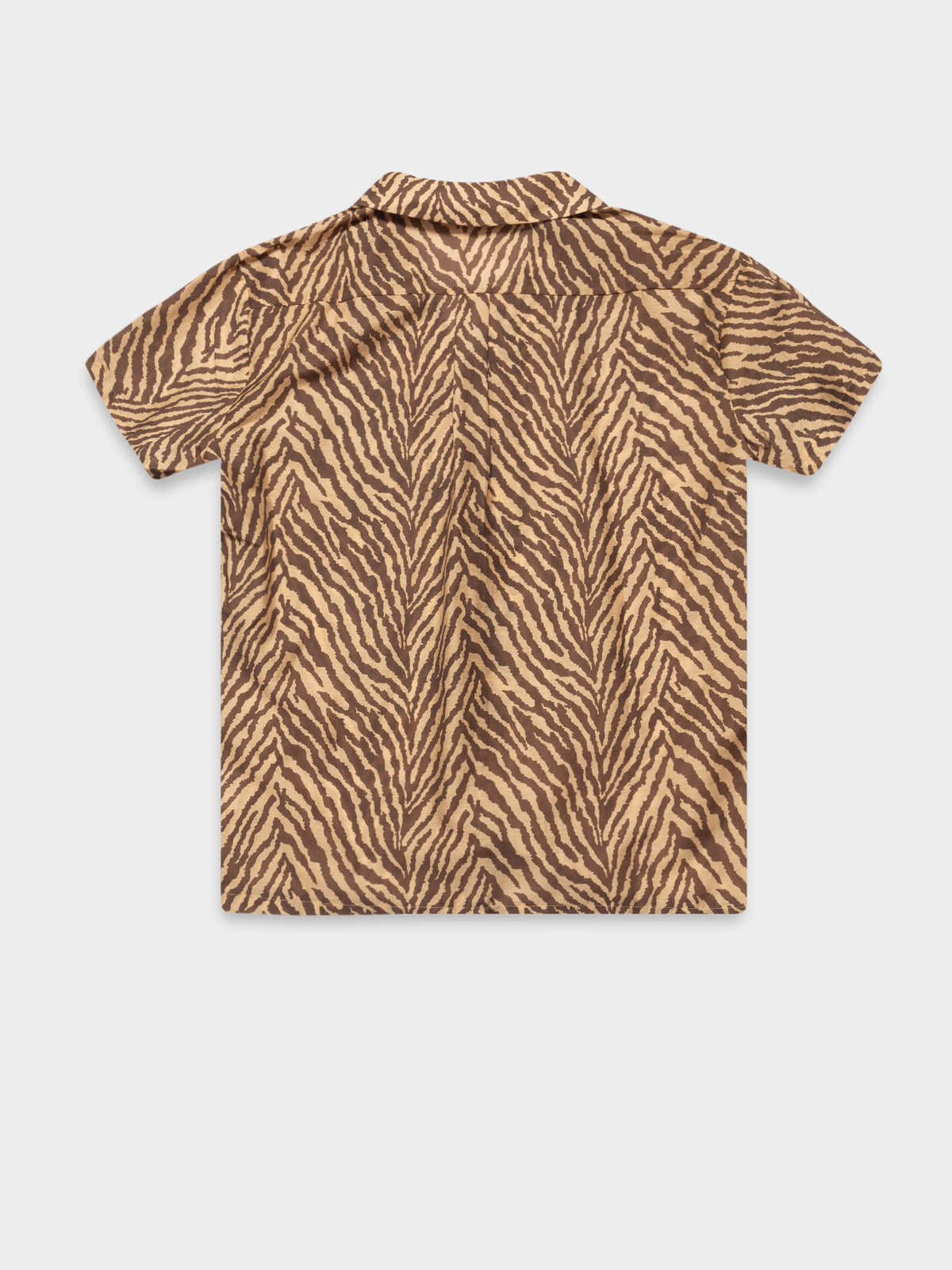 Indie Shirt in Brown &amp; Tan Zebra Print