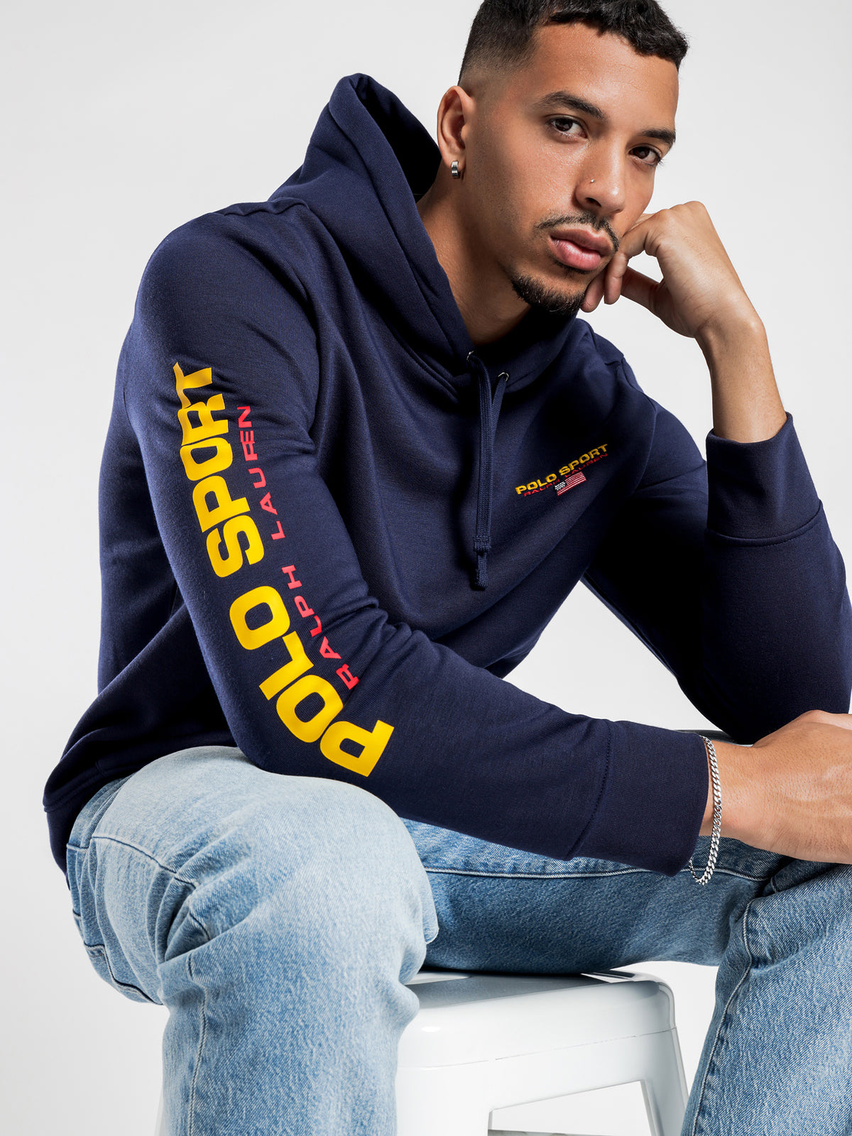 Polo Ralph Lauren Polo Sport Long Sleeve Hoodie | Navy