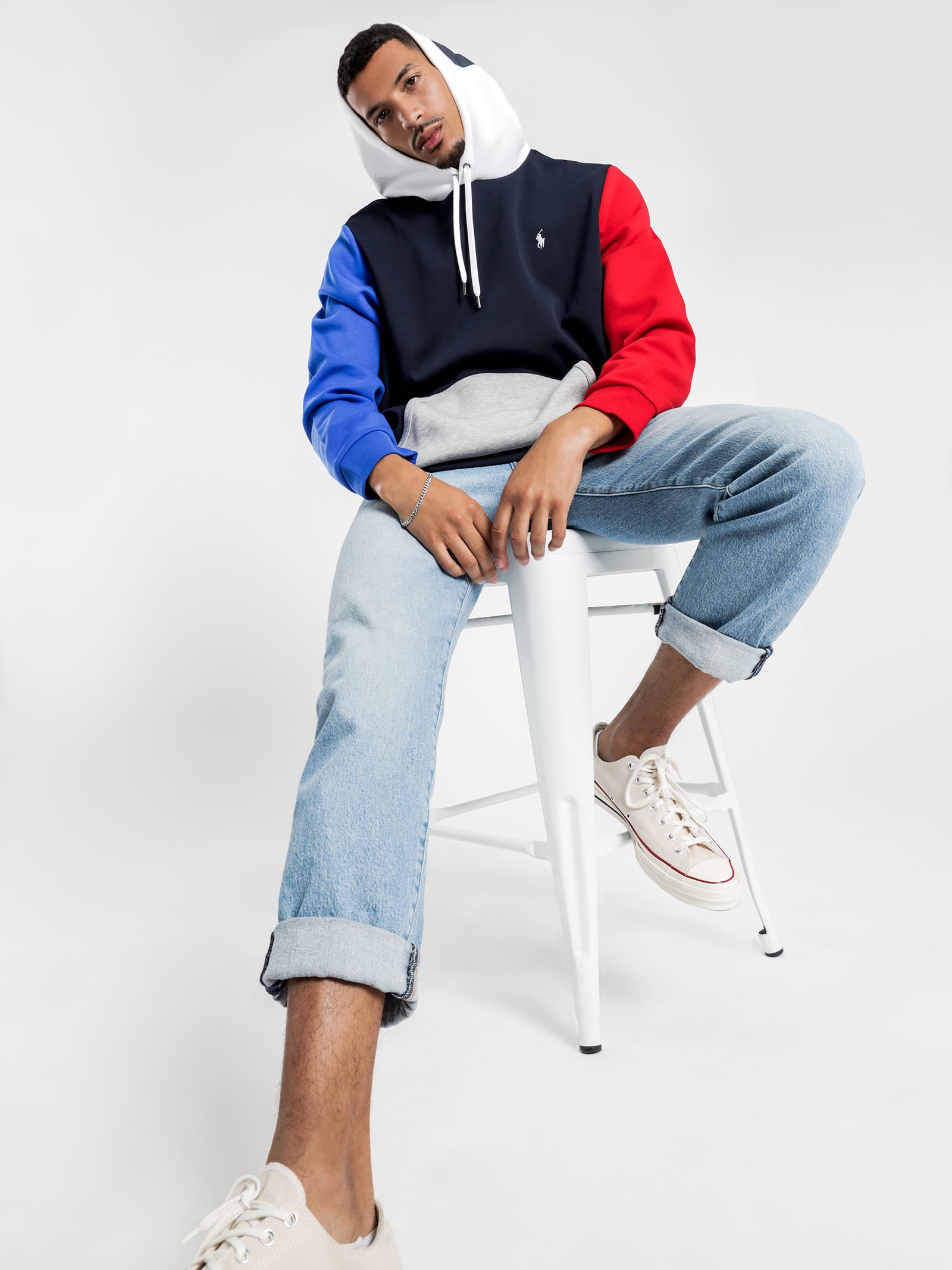 Logo Embroidered Hoodie