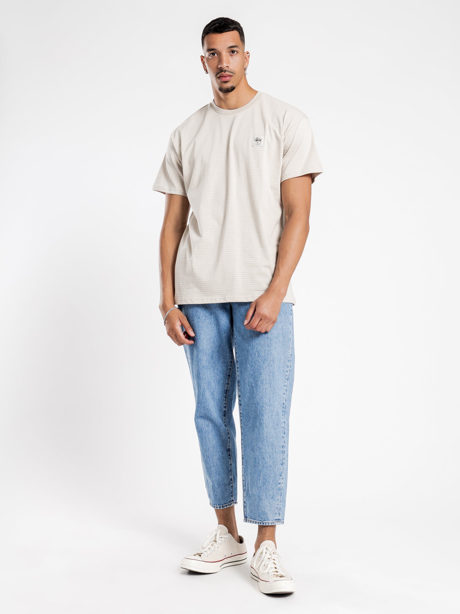 Work Stripe Short Sleeve T-Shirt