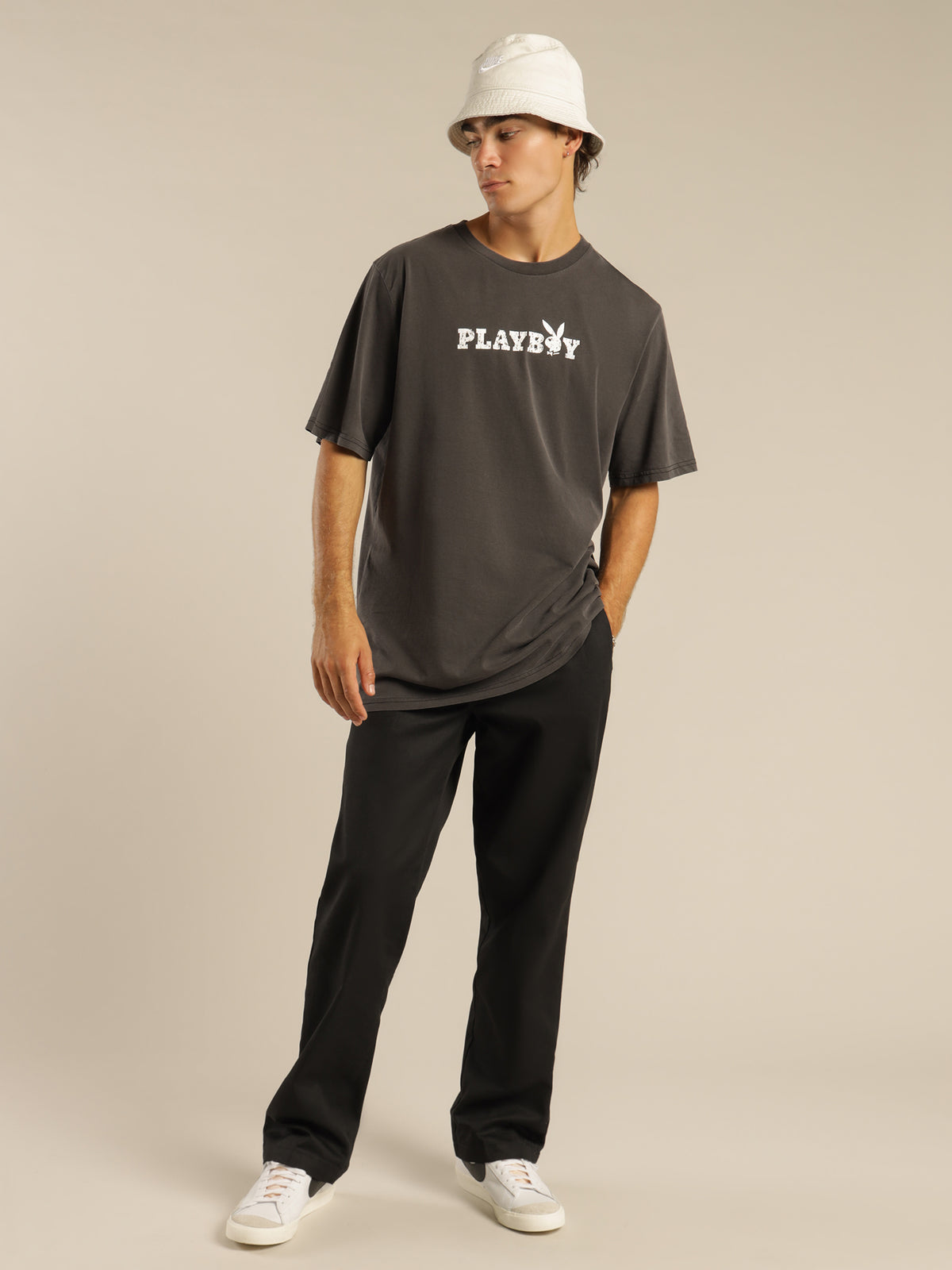 Playboy Playboy O T-Shirt | Black