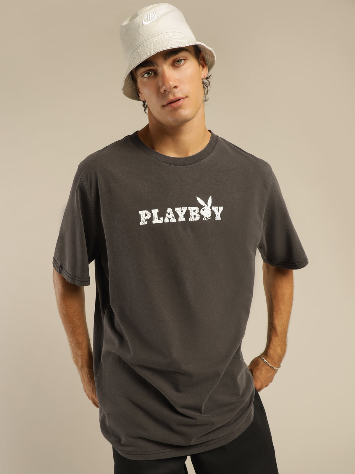 Playboy Playboy O T-Shirt | Black