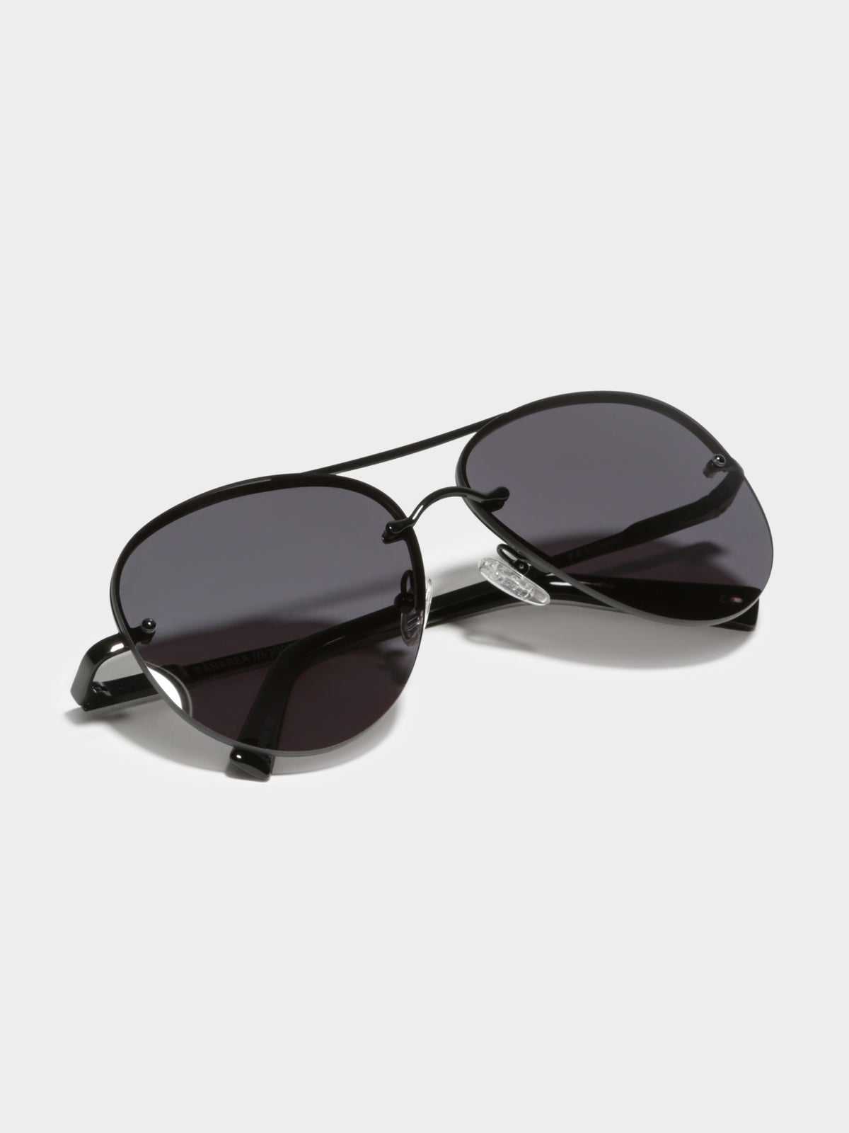 Unisex Panarea Sunglasses in Black