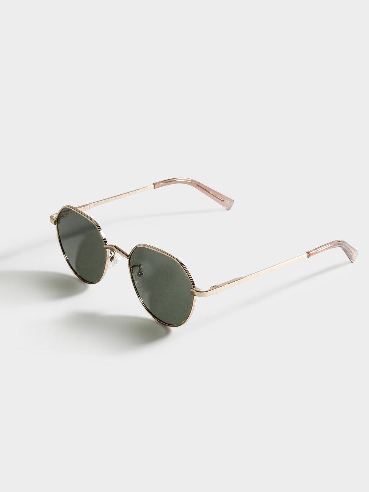 New Fangle Sunglasses in Green &amp; Gold