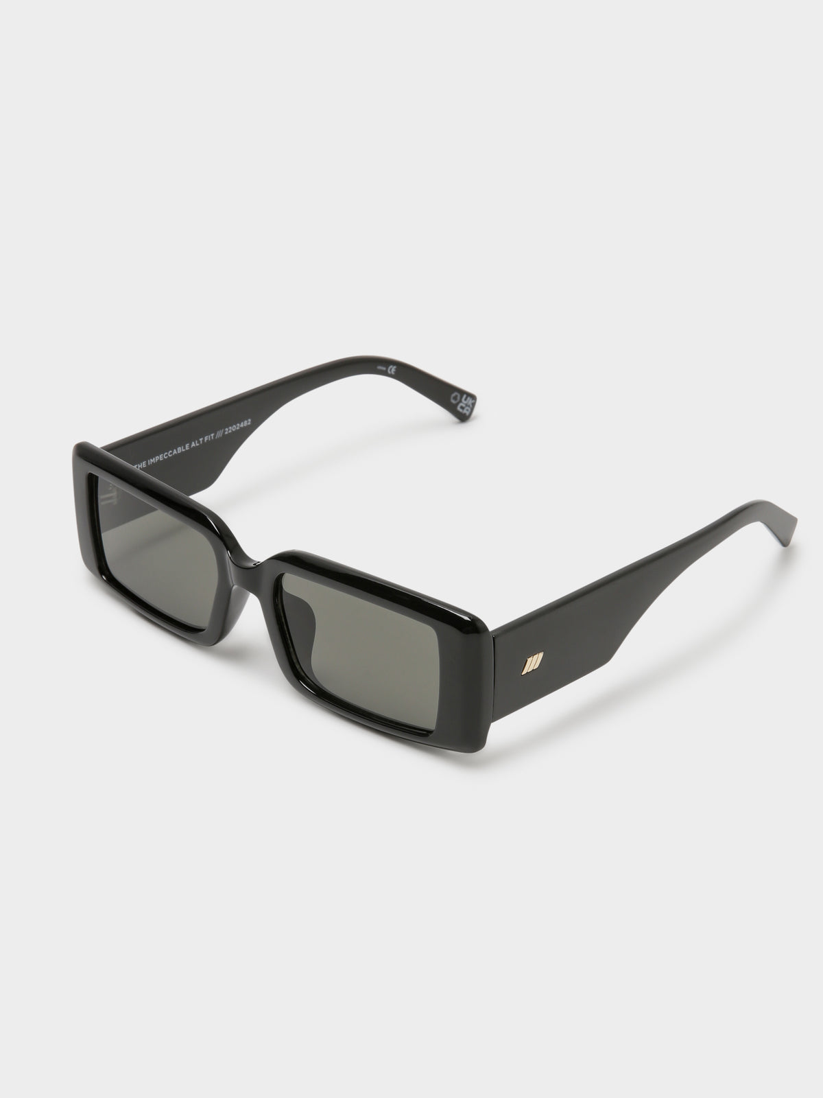 The Impeccable Alt Fit Sunglasses in Black