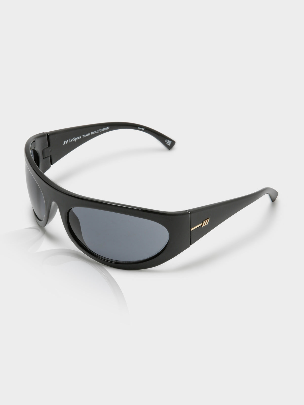 Trash Trix Sunglasses in Black Smoke