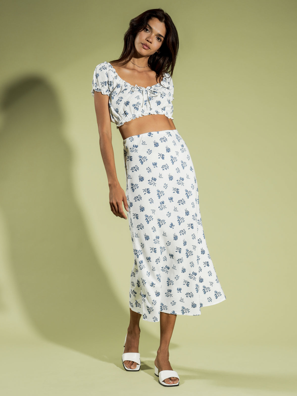 Lulu & Rose Alexa Top | Santorini