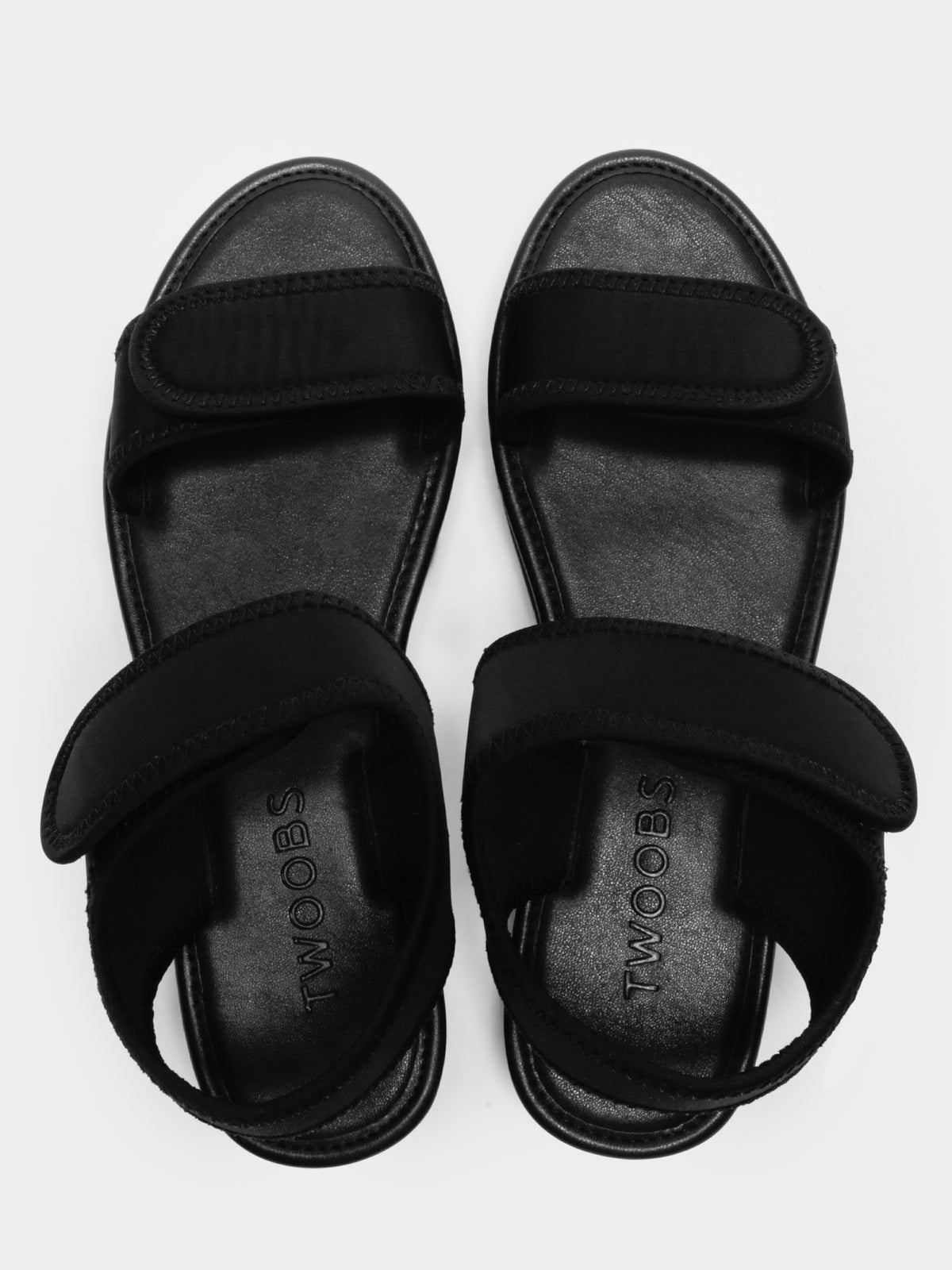 Womens Grea Yana Neoprene Platform Sandals in Black