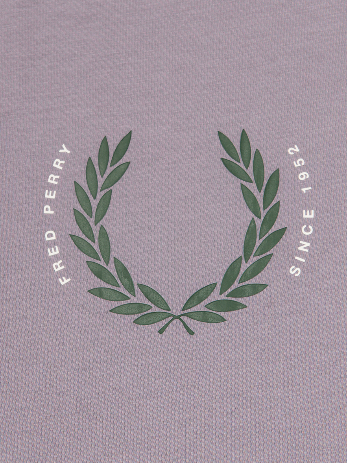 Fred Perry Arch Branding T-Shirt | Lavender