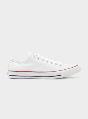 Unisex Chuck Taylor All Star Classic Low-Top Sneakers in White