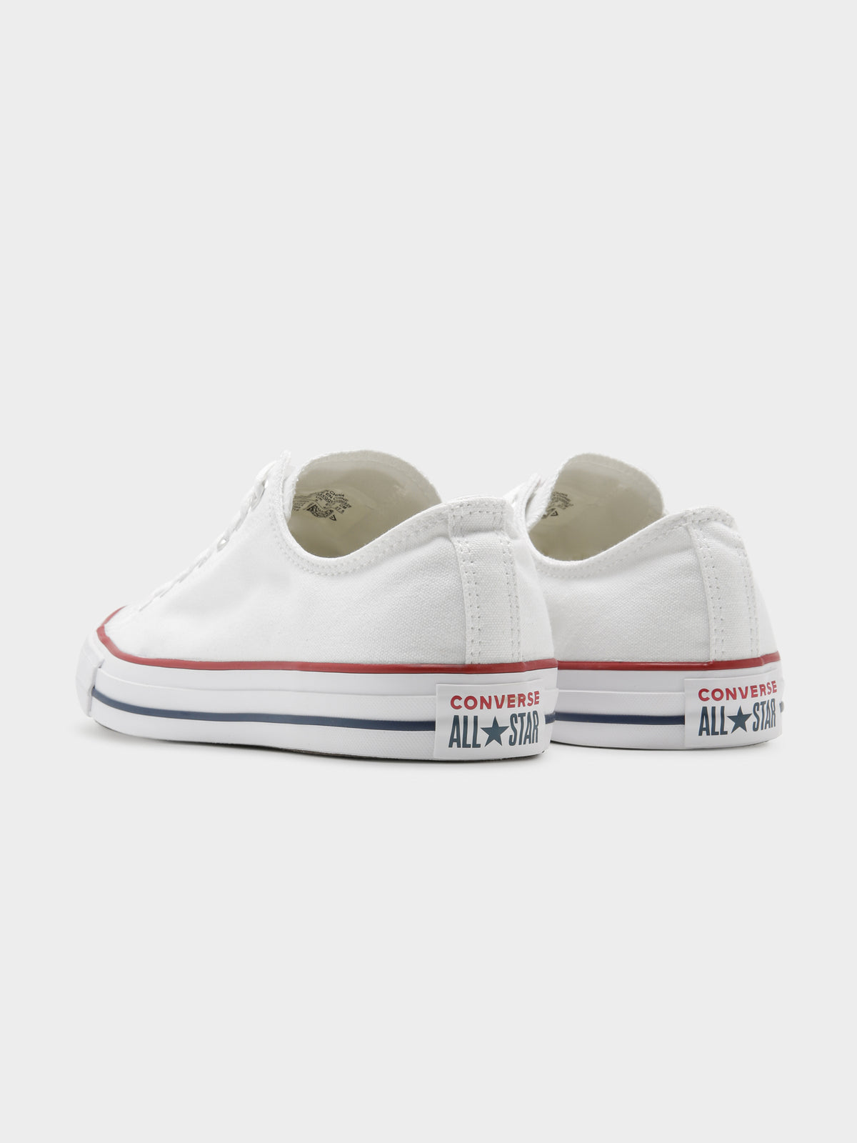 Unisex Chuck Taylor All Star Classic Low-Top Sneakers in White