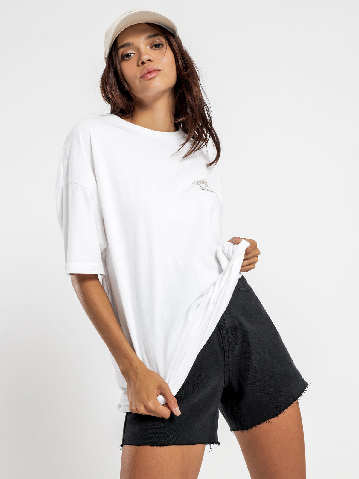 Stock Relaxed T-Shirt in White