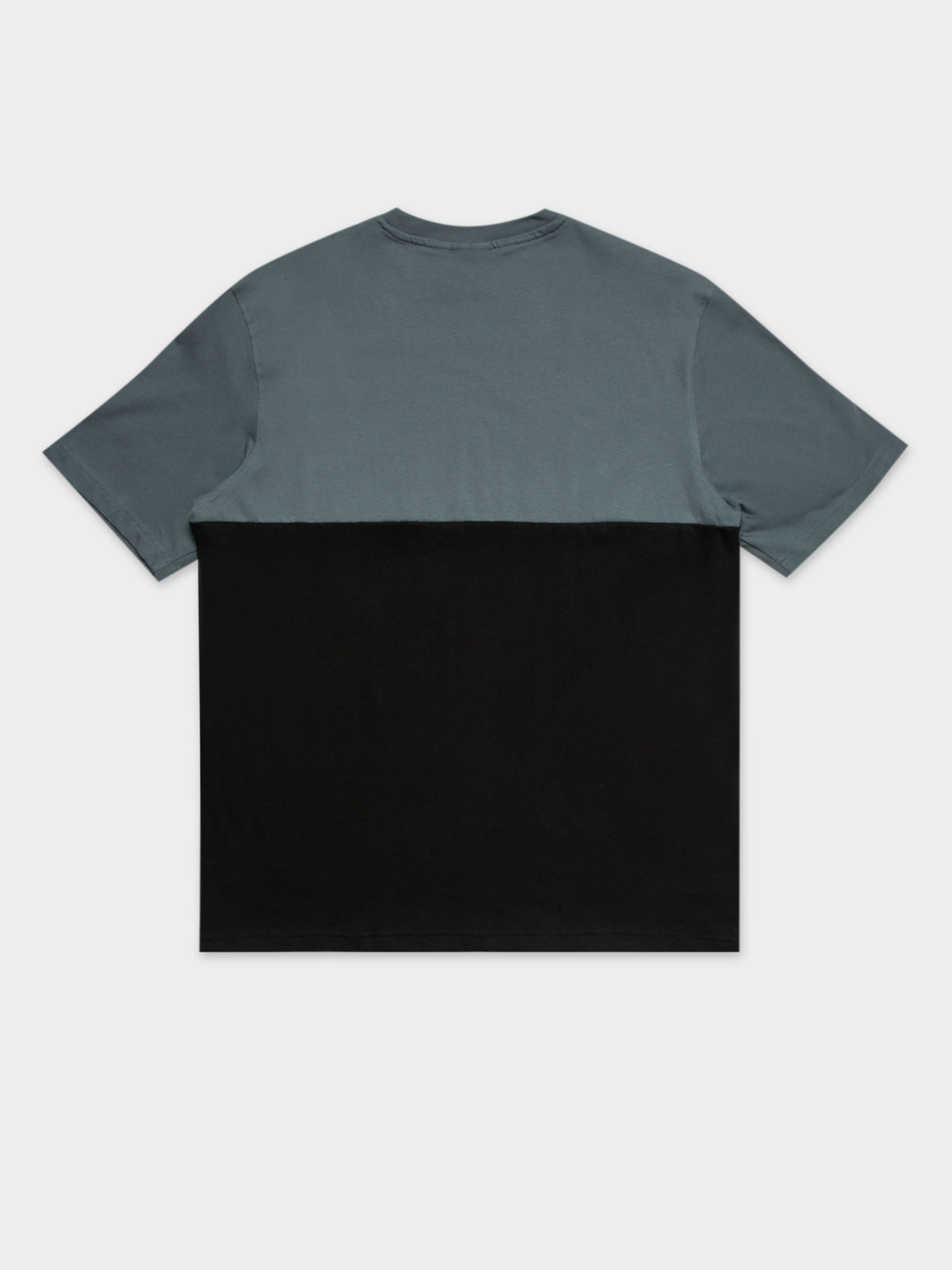 Slice Trefoil Box T-Shirt in Black