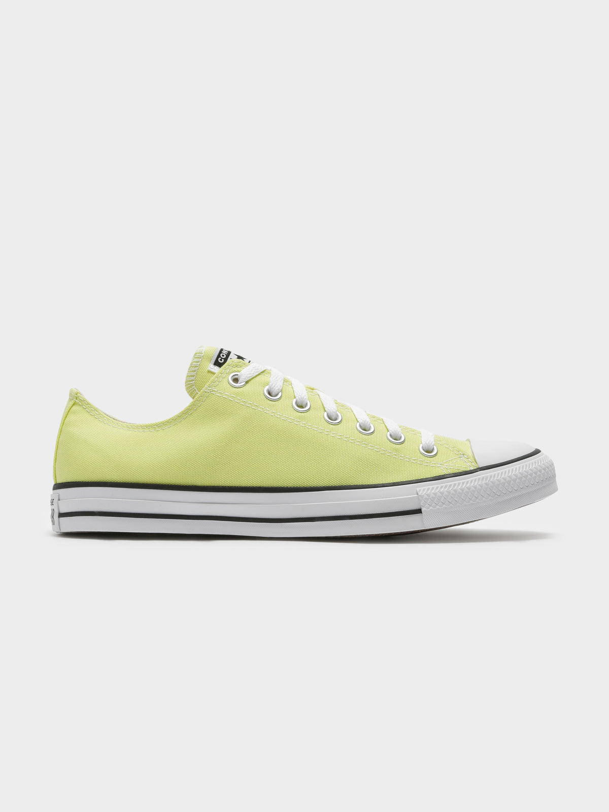 Unisex Chuck Taylor All Star Ox Low Top Sneakers in Light Zitron