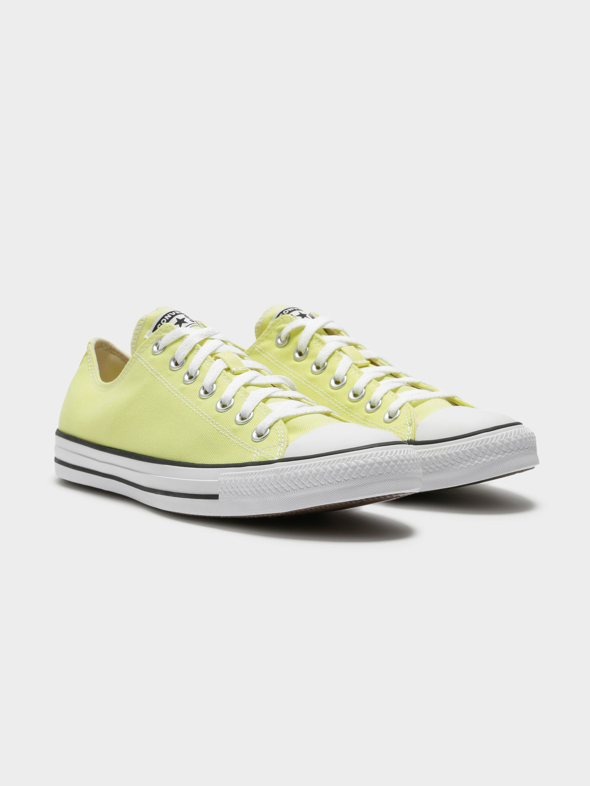 Unisex Chuck Taylor All Star Ox Low Top Sneakers in Light Zitron