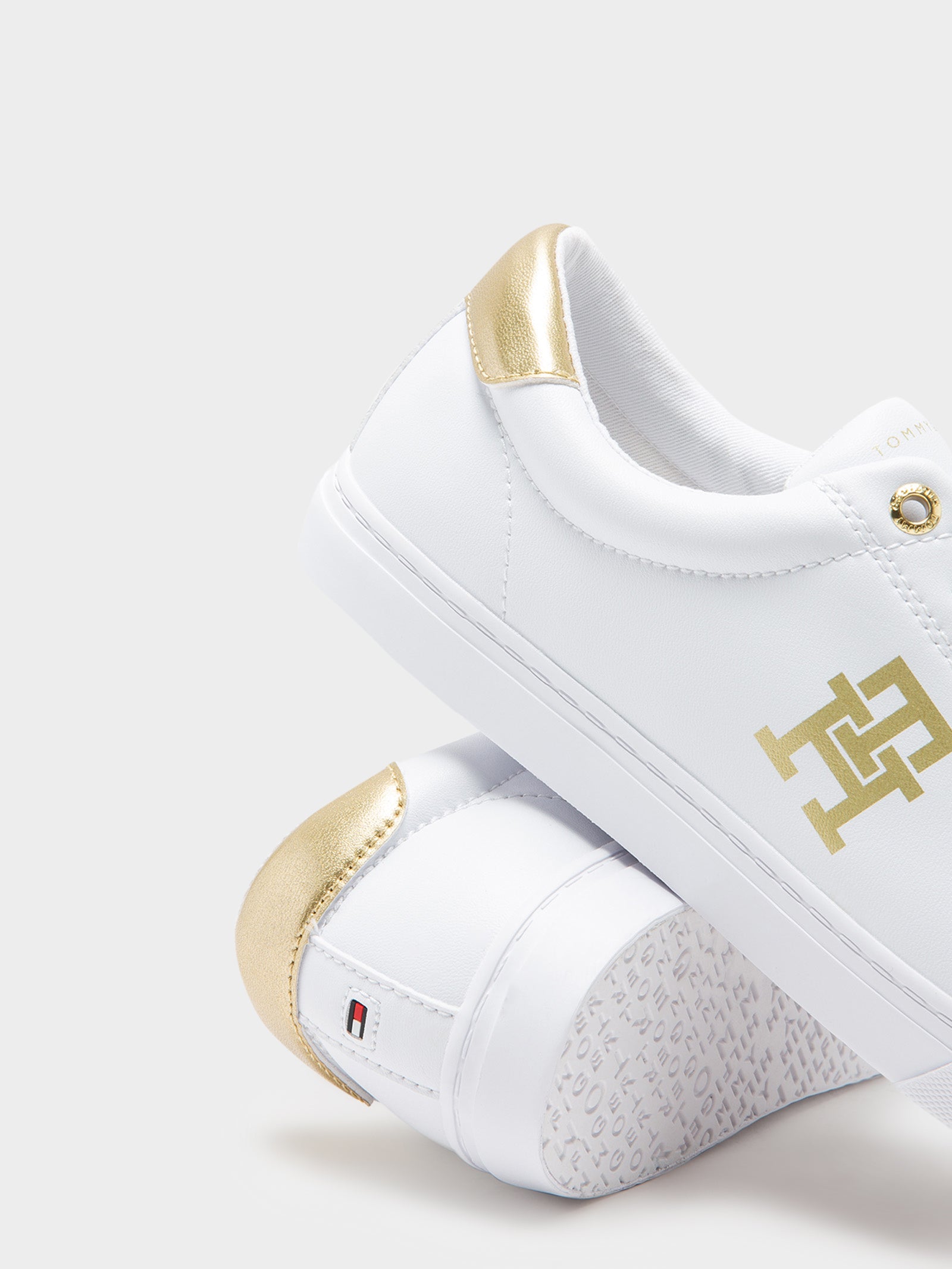 Womens Gold Crest Sneakers