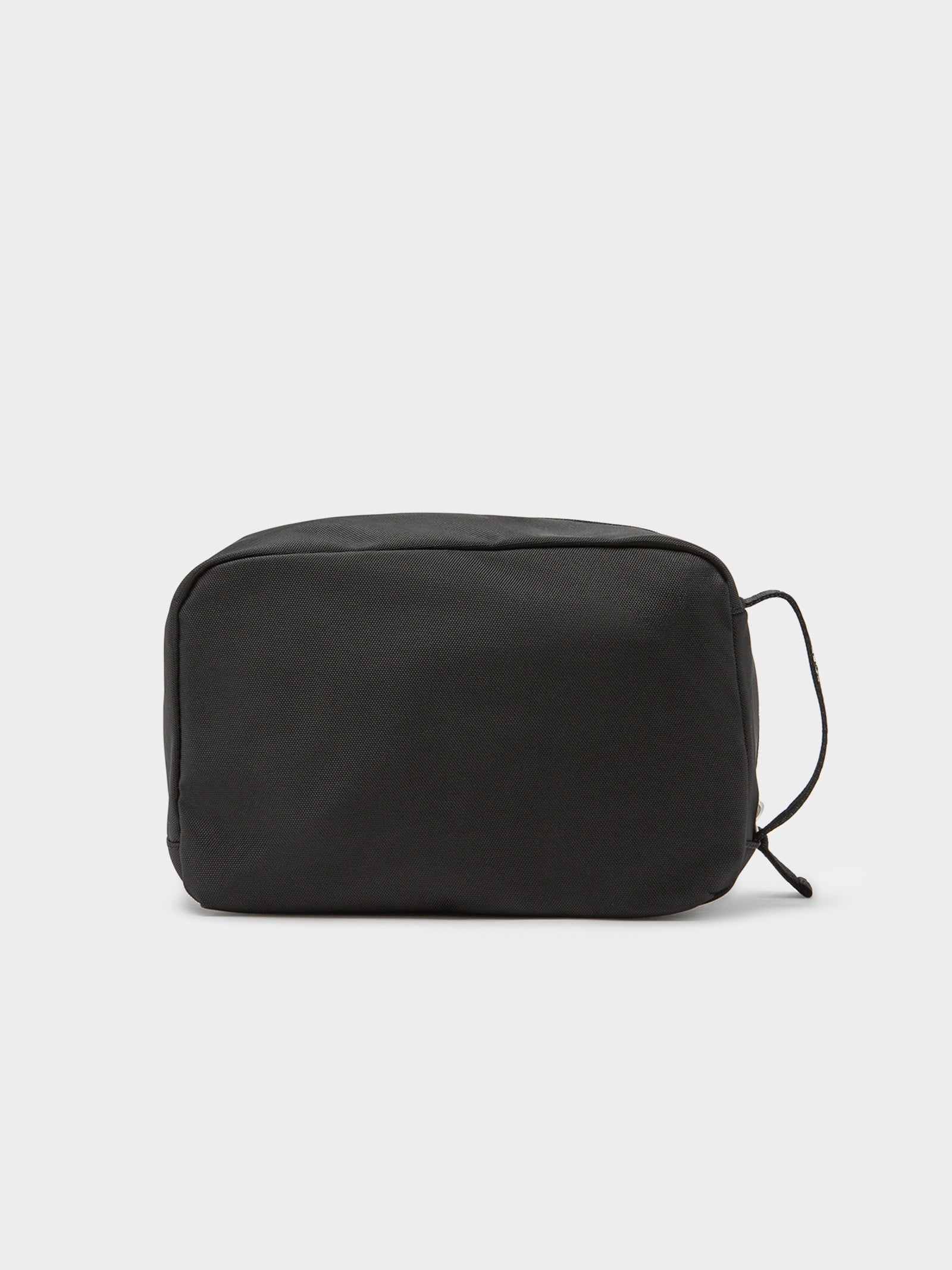Essential Nylon Washbag in Black