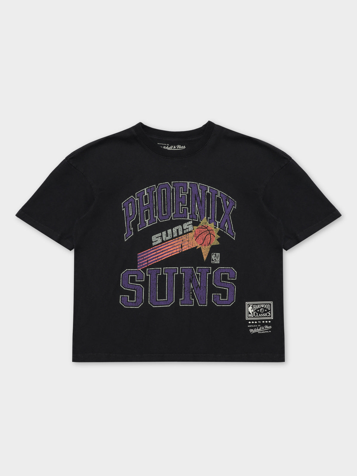 Mitchell & Ness Vintage HWC Ivy Arch T-Shirt | Washed Black