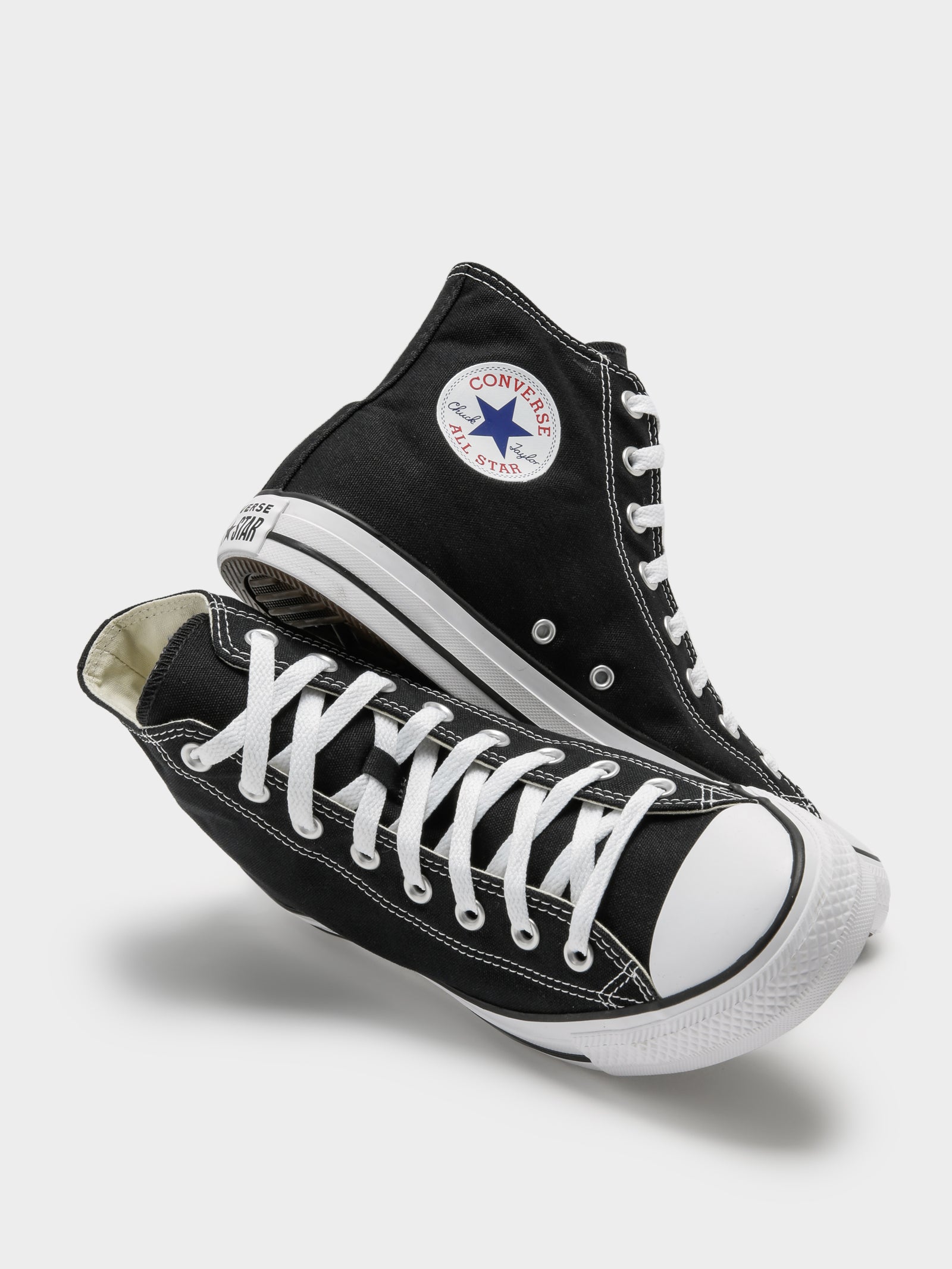 Unisex Chuck All Star High Top Sneakers in Black - Glue Store