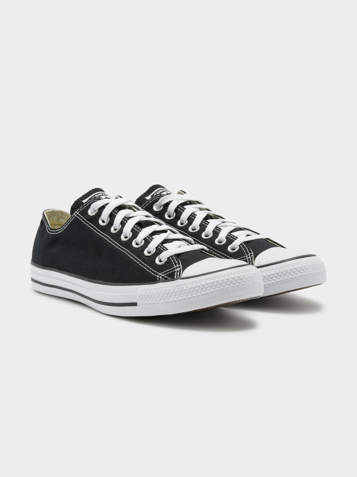Unisex Chuck Taylor All Star Classic Low-Top Sneakers in Black