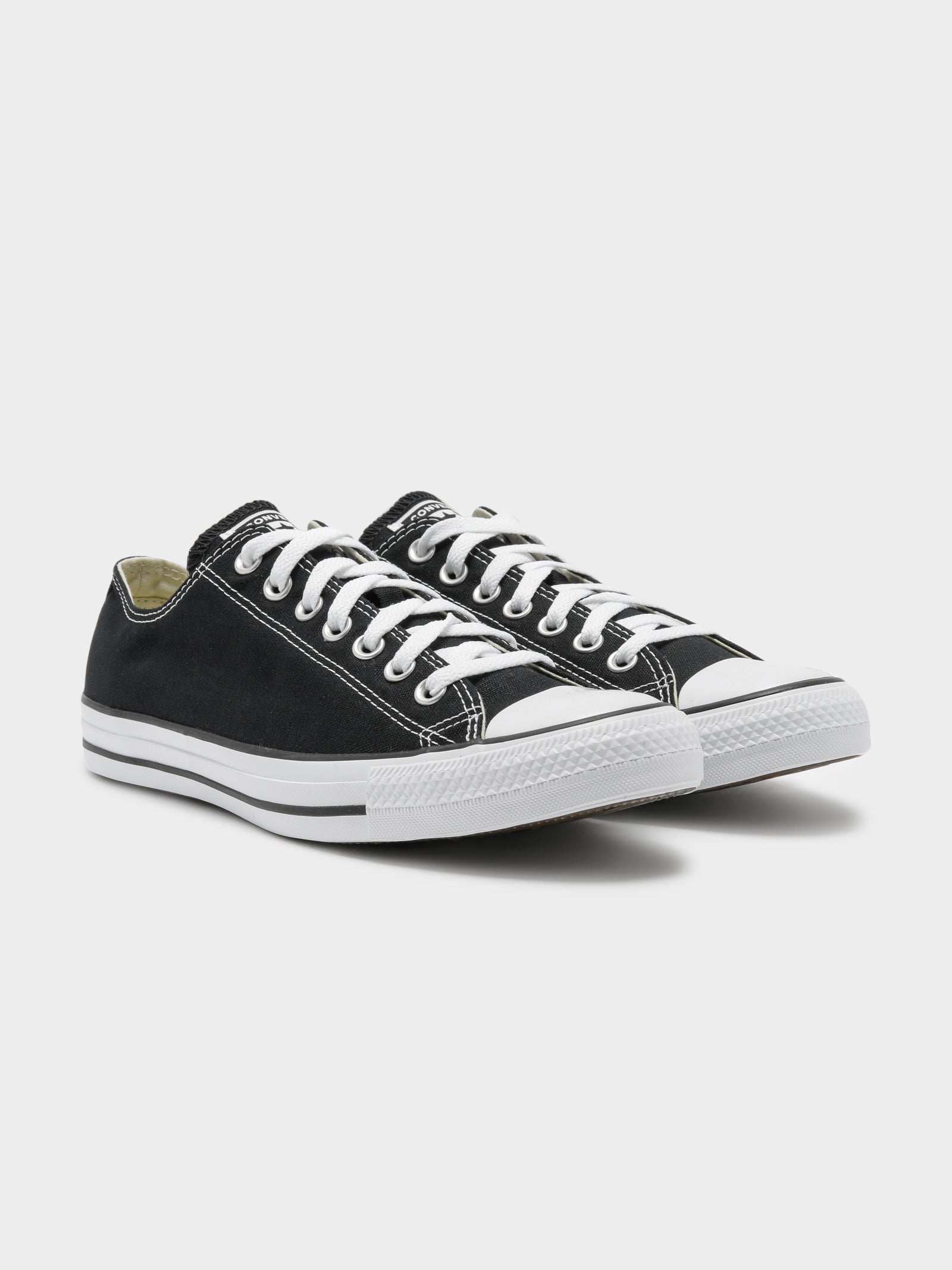 Unisex Chuck Taylor All Star Classic Low-Top Sneakers in Black - Glue Store