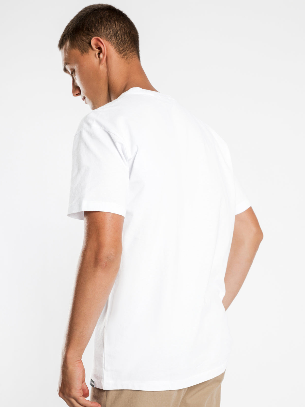 Sase Short Sleeve T-Shirt in White