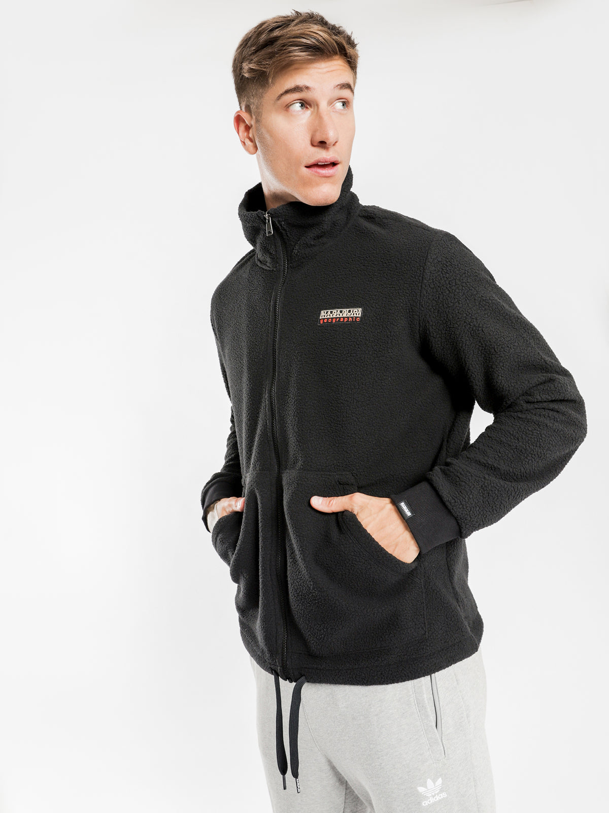 Napapijri Tase FZ Jacket | 041 Black