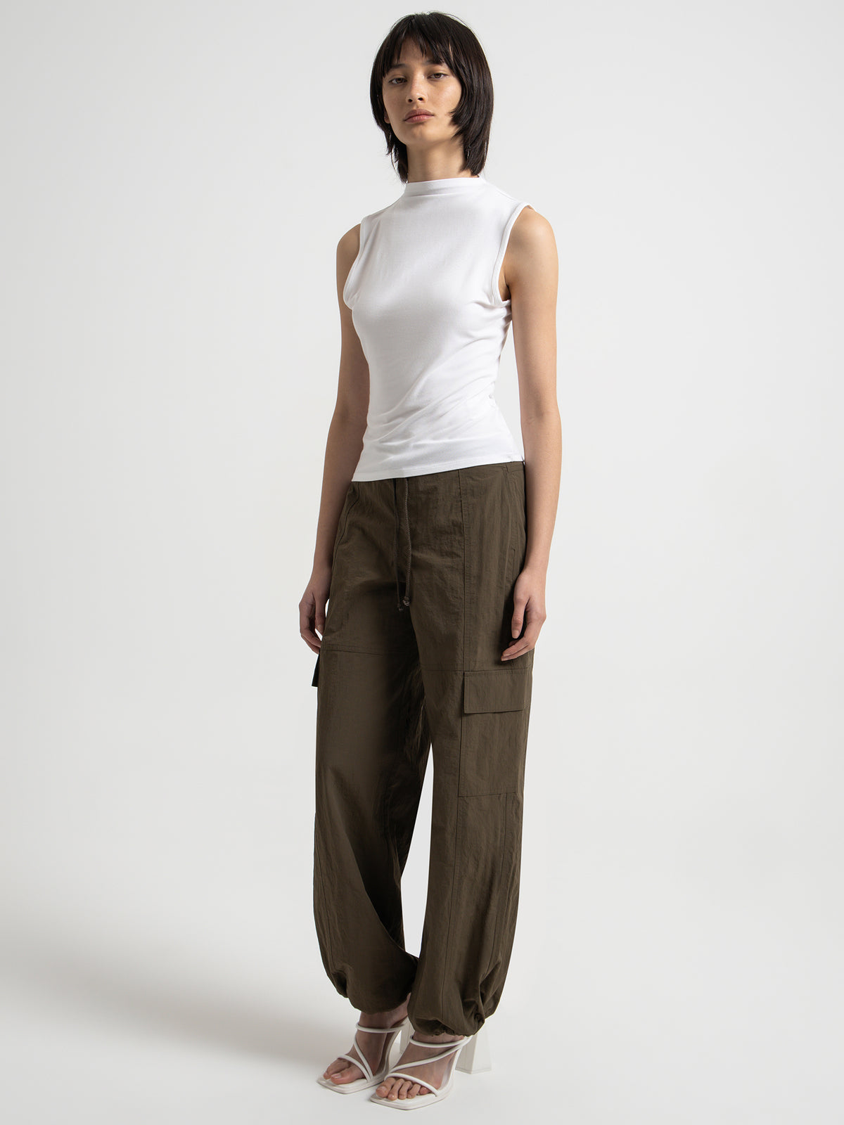 Beyond Her Ambroise Tank | White