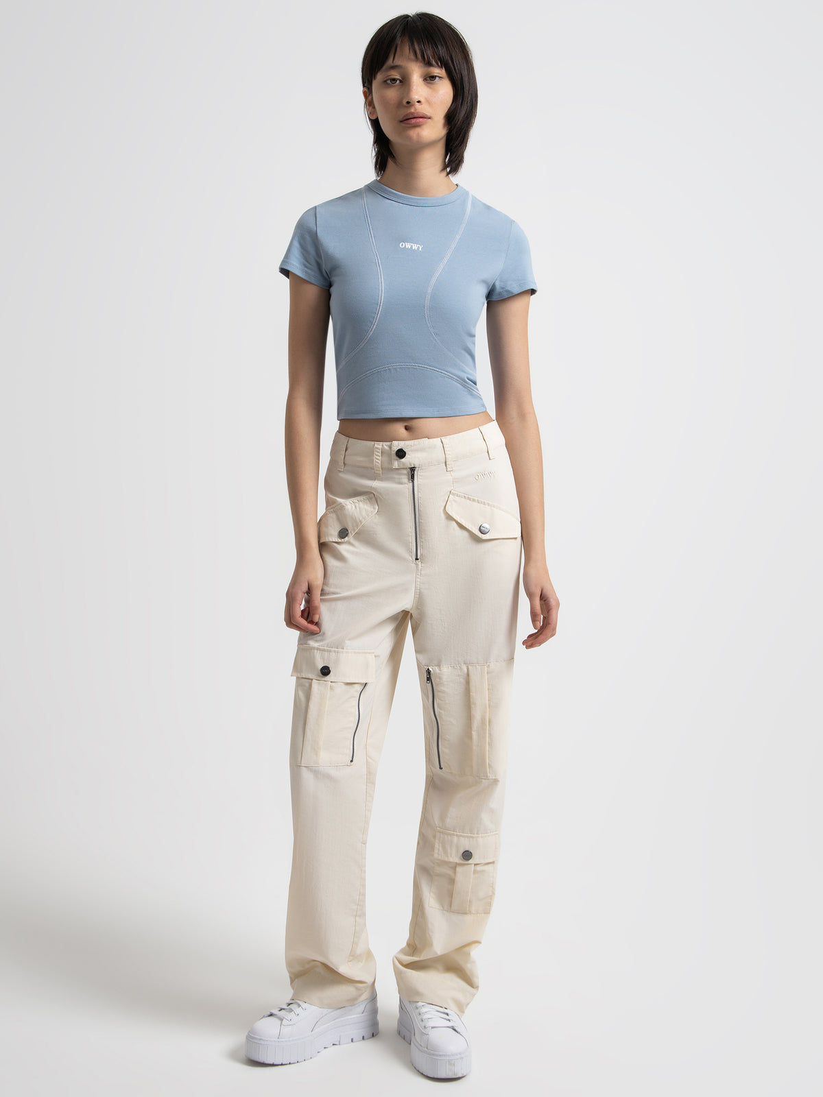 OWWY Inux Cargo Pants | Off White