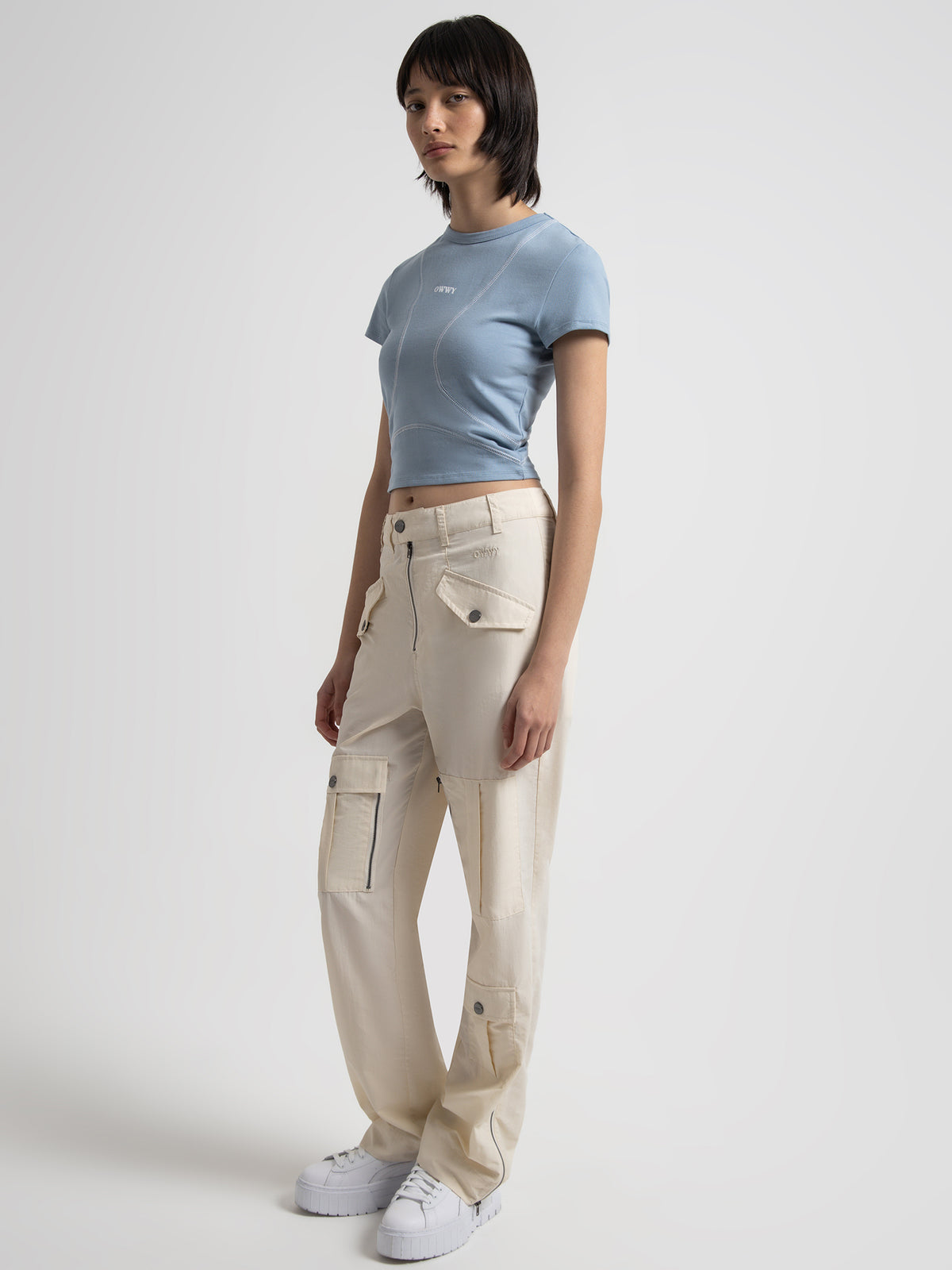 OWWY Inux Cargo Pants | Off White