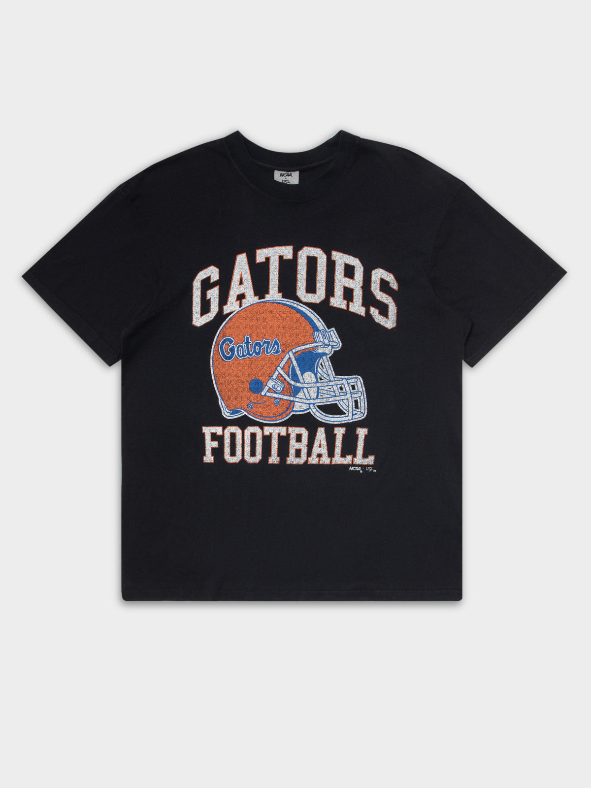 Florida Vintage Team Football T-Shirt in Vintage Black