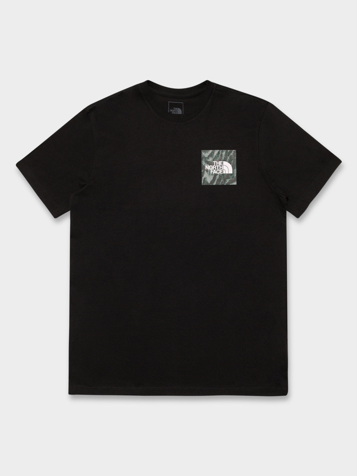 Fine Short Sleeve T-Shirt in Black