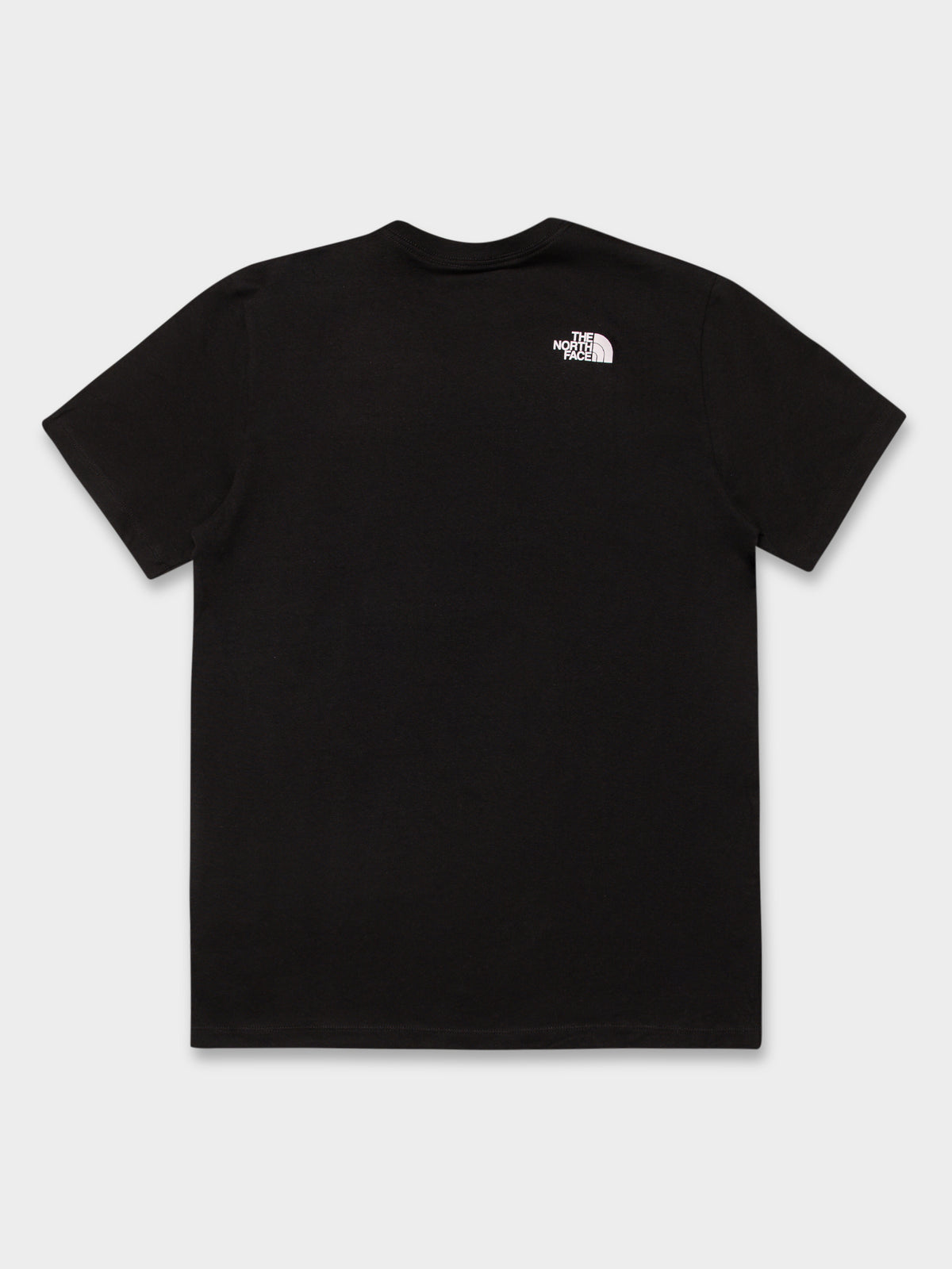 Fine Short Sleeve T-Shirt in Black