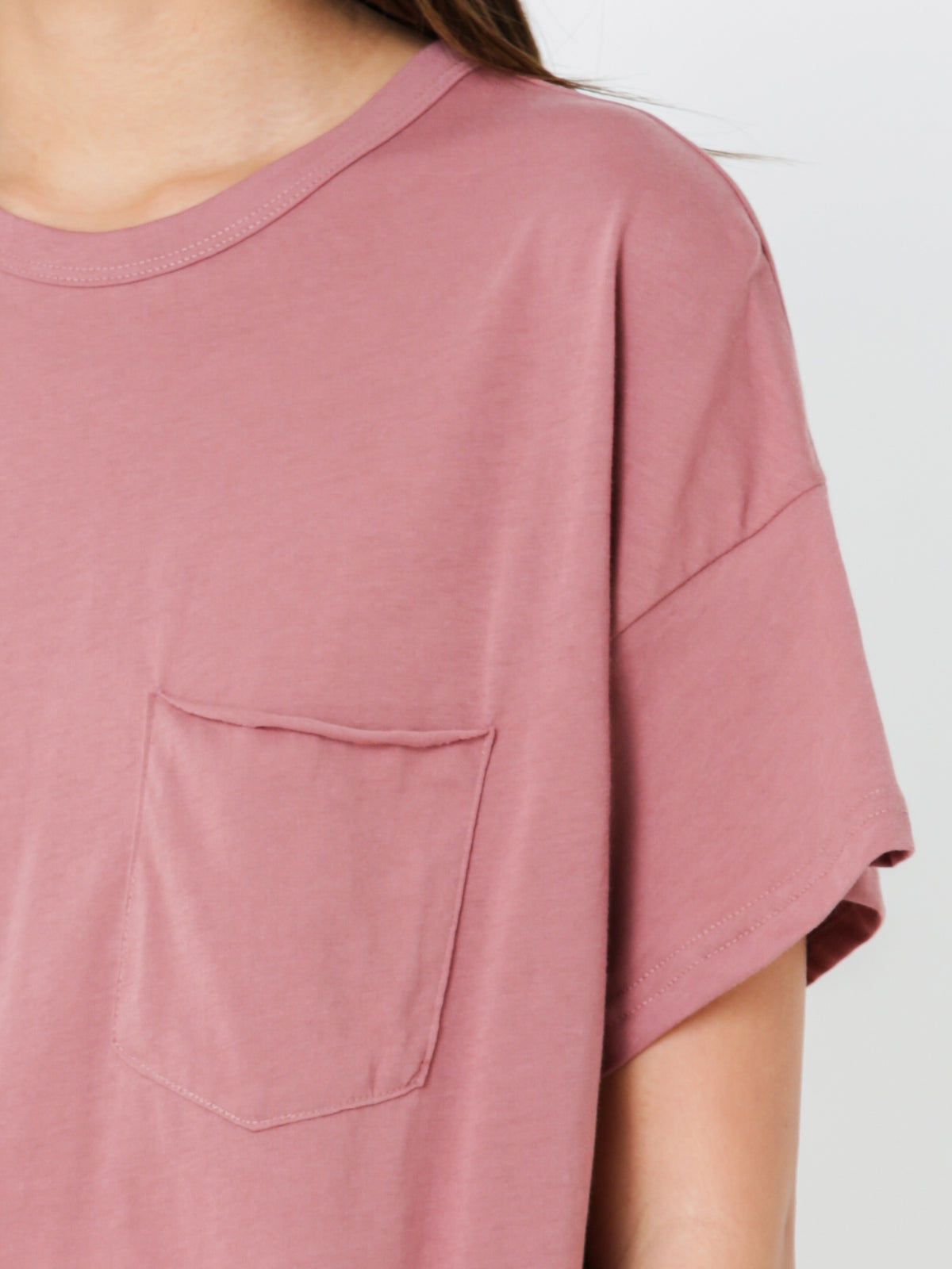 Springfield Cocoon T-Shirt in Rose