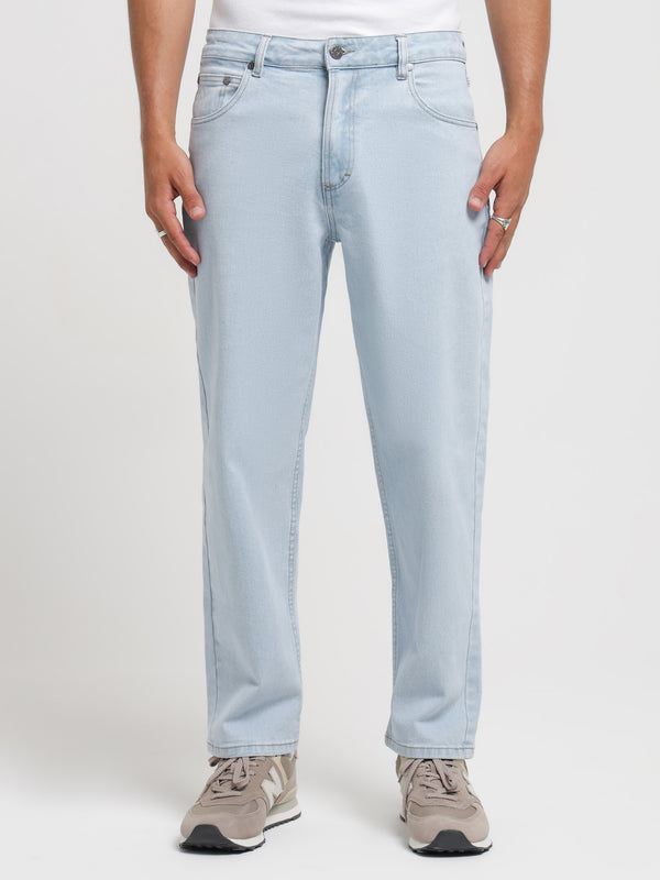 Colt Relaxed Tapered Jeans in Bleach Blue - Glue Store