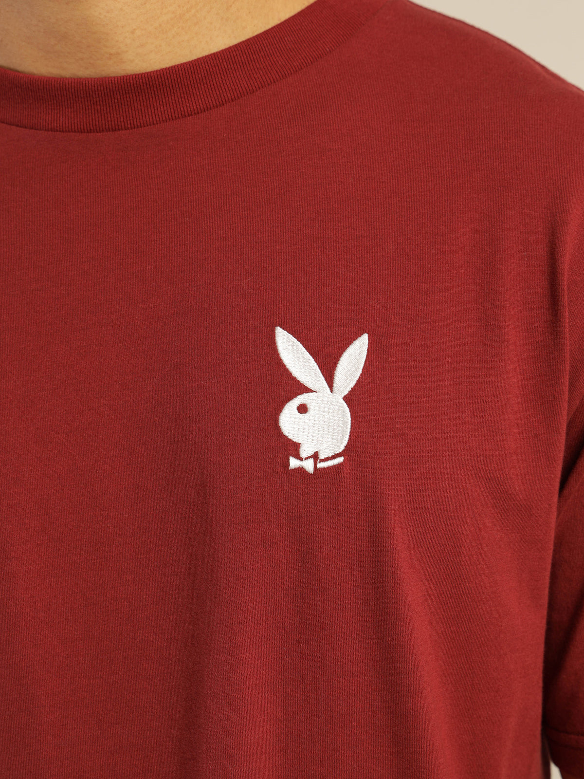 Bunny Basics T-Shirt in Burgundy