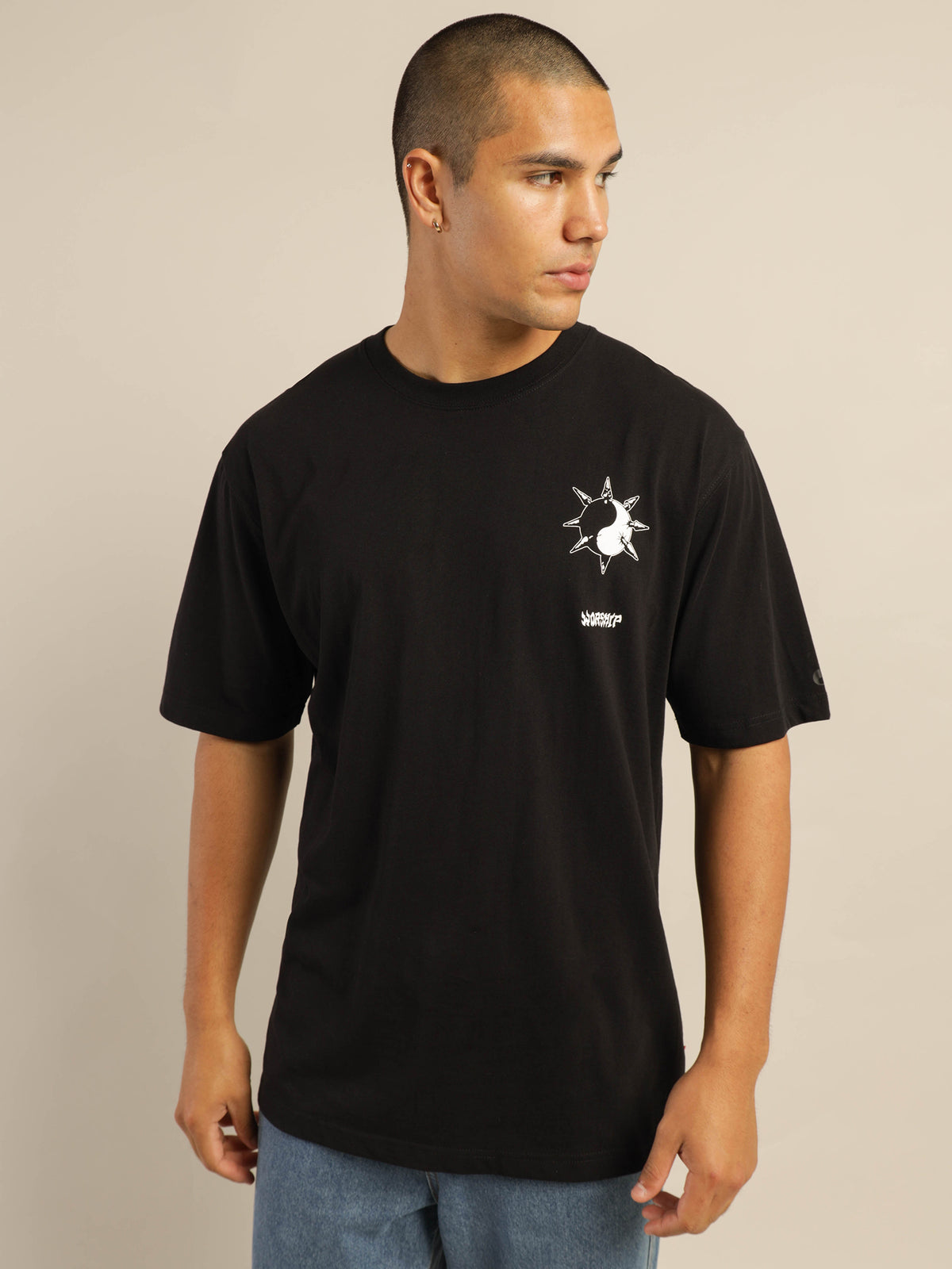Worship Morning Star T-Shirt | Black