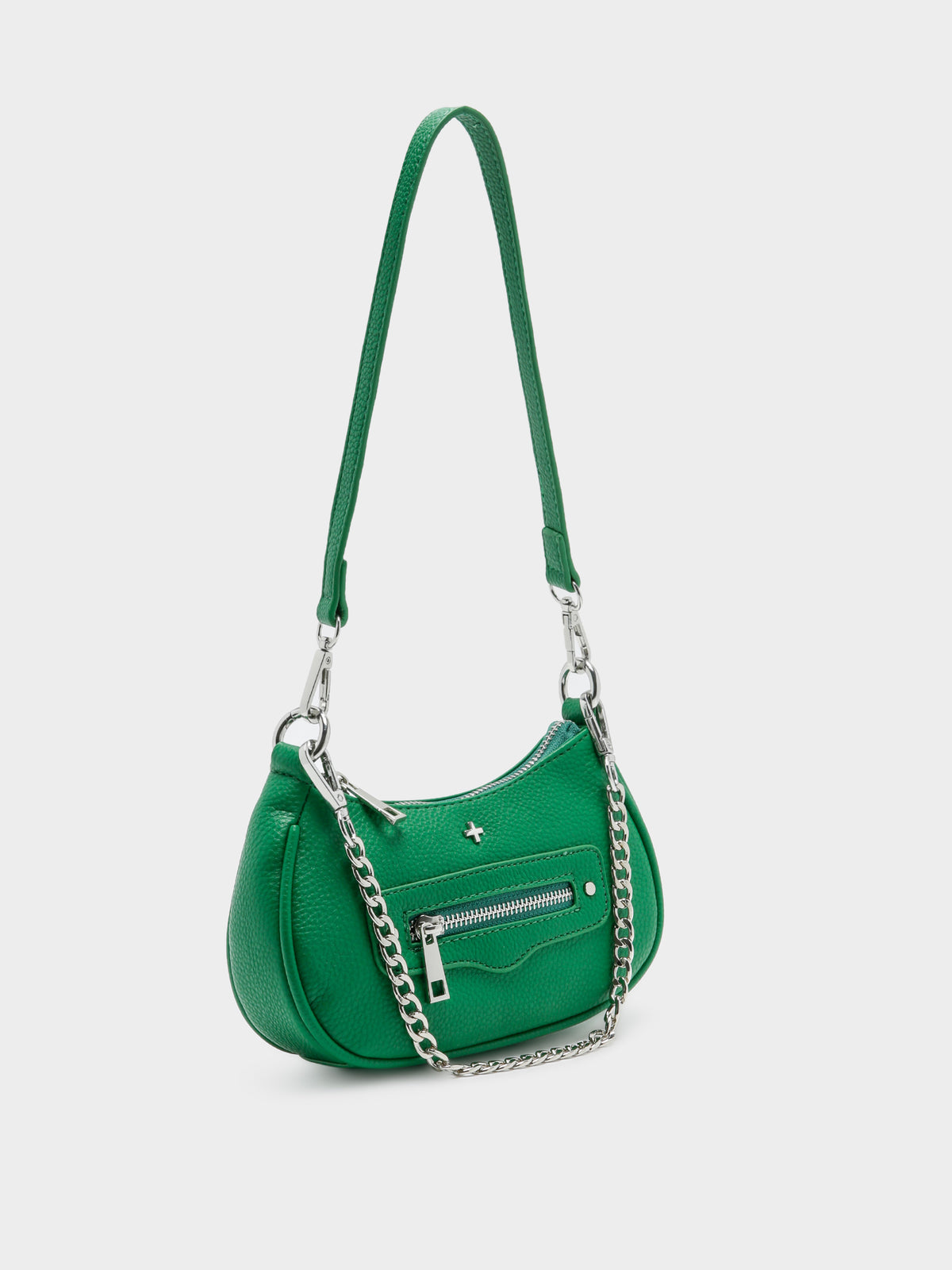 Novo Bag in Green Pebble