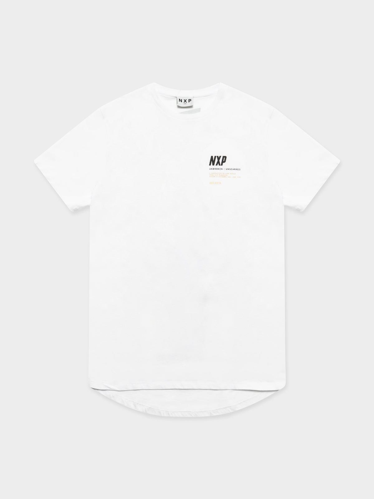 All Over Cape Back T-Shirt in White