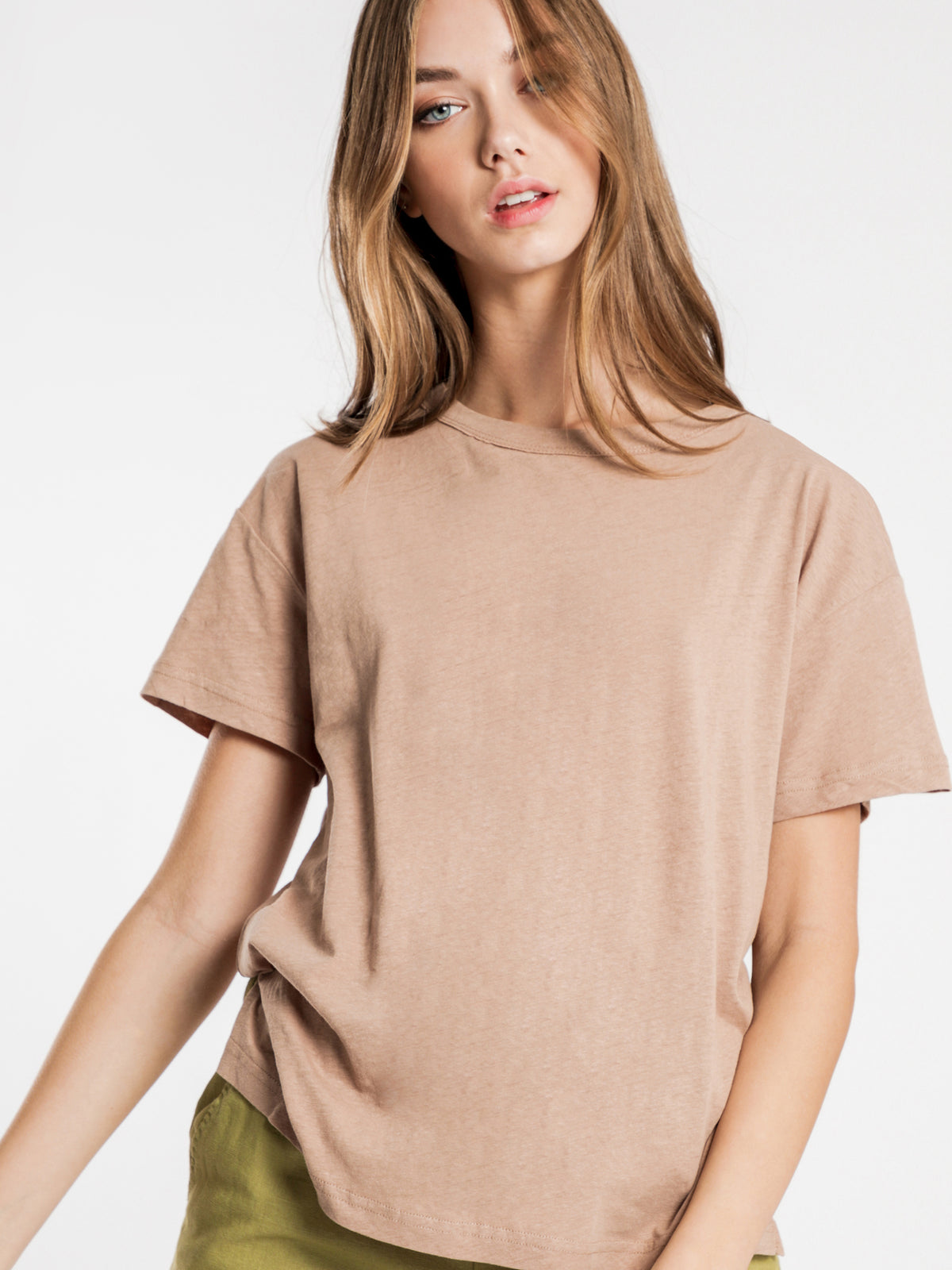 Atwood Slouchy T-Shirt in Mocha