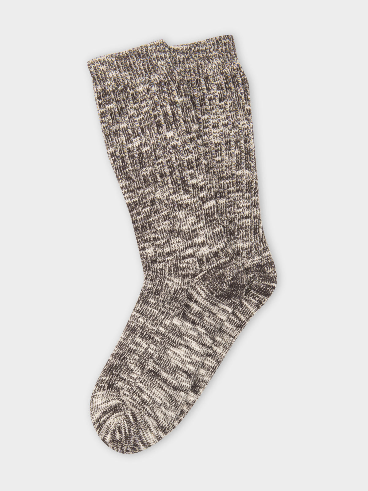 Lounge Knit Socks in Charcoal