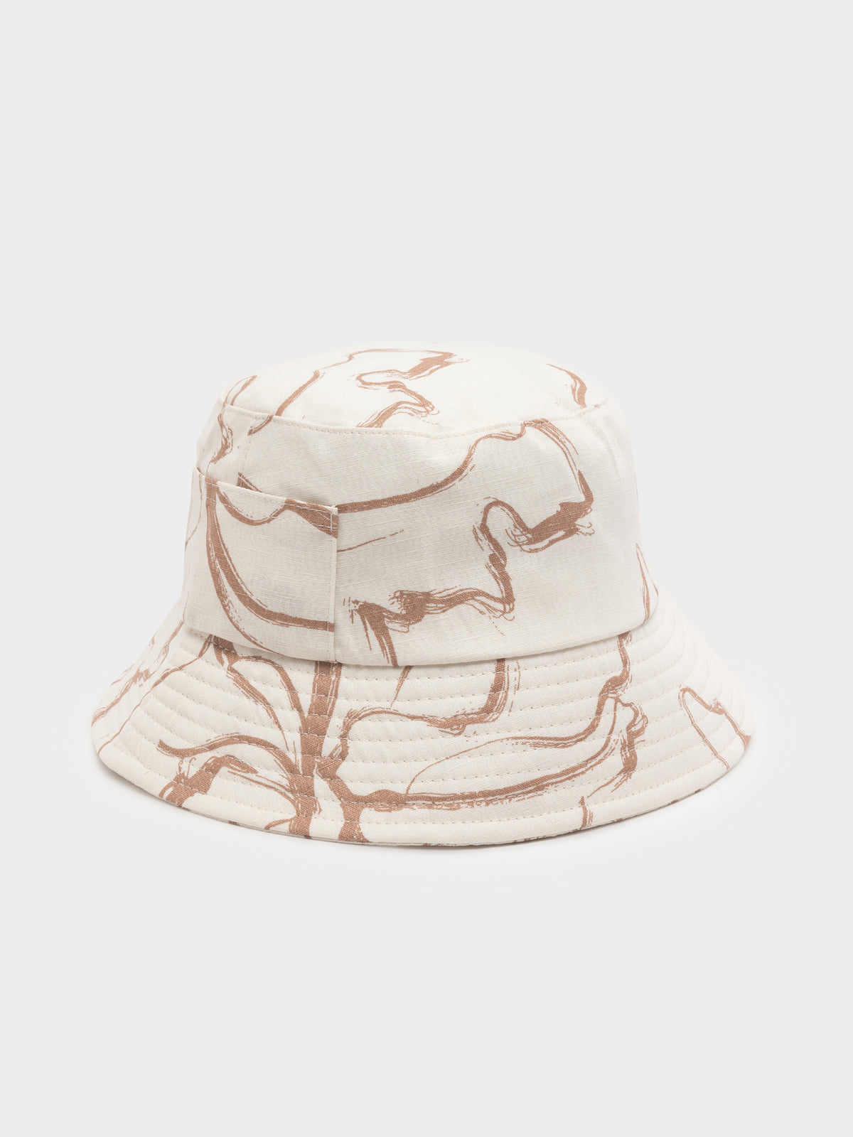 Zion Bucket Hat in Cream