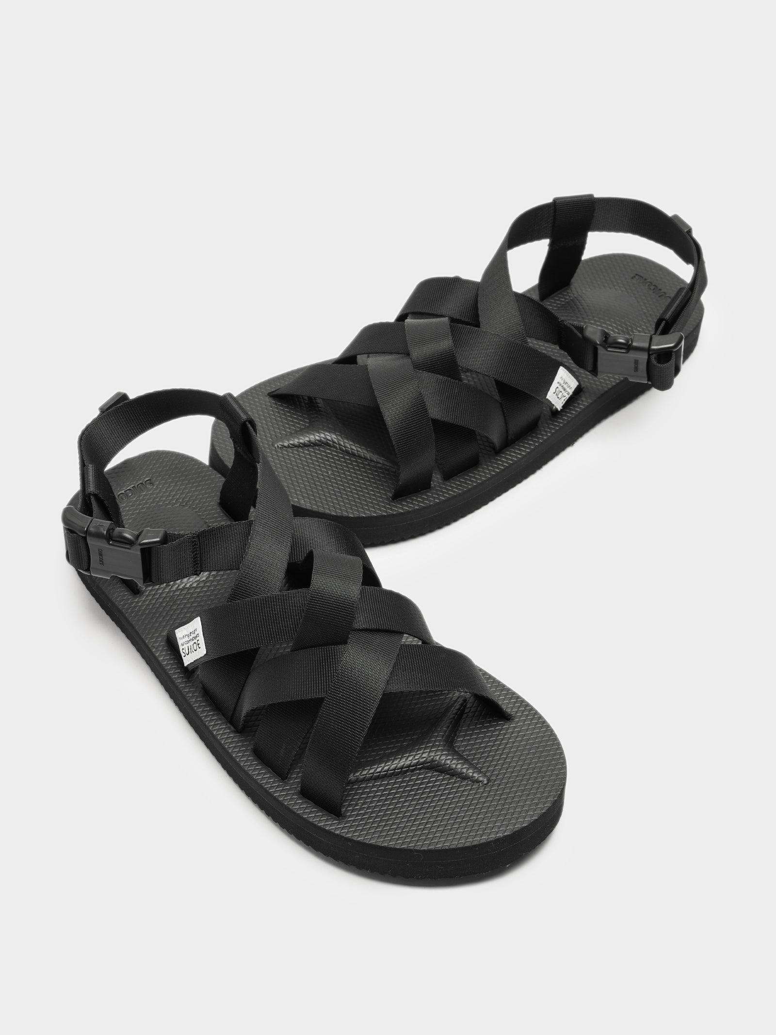 Suicoke Unisex Sama Sandal Black | Glue Store