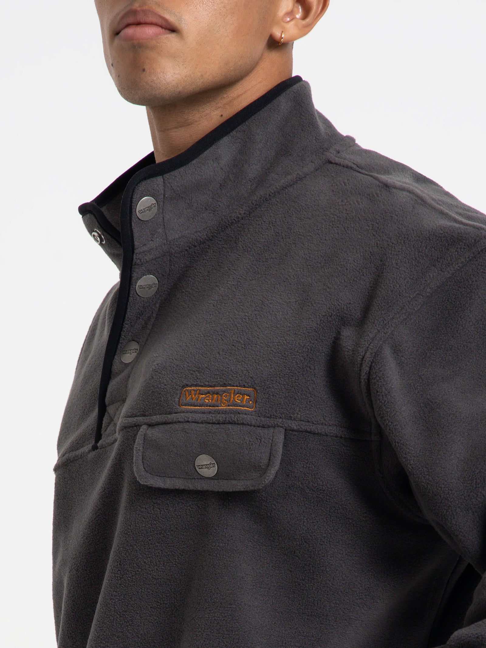 Polar Button Up Sweat