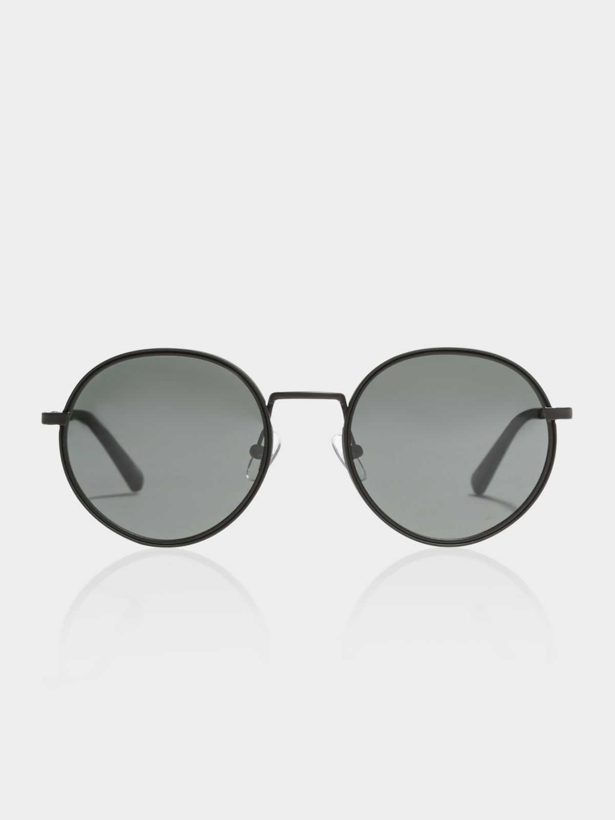 Par Polarized Sunglasses in Matt Black