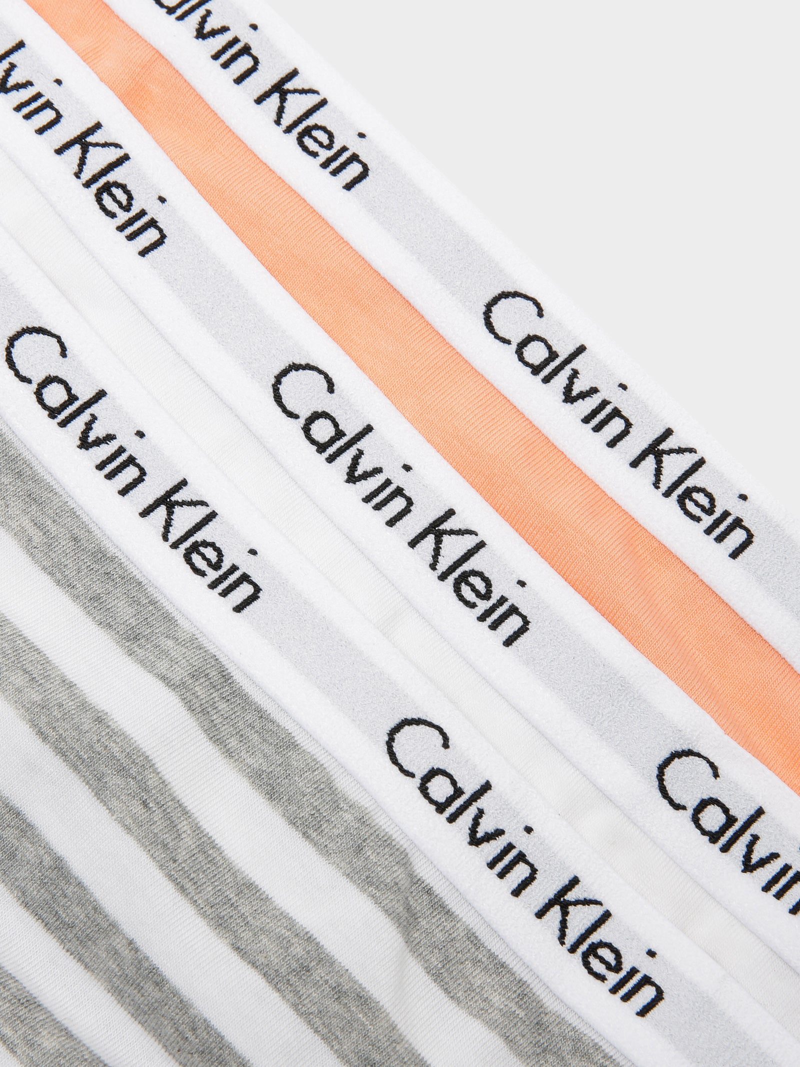 3 Pack of Carousel Bikini Brief in Mellow Orange, White & Rainer Strip ...